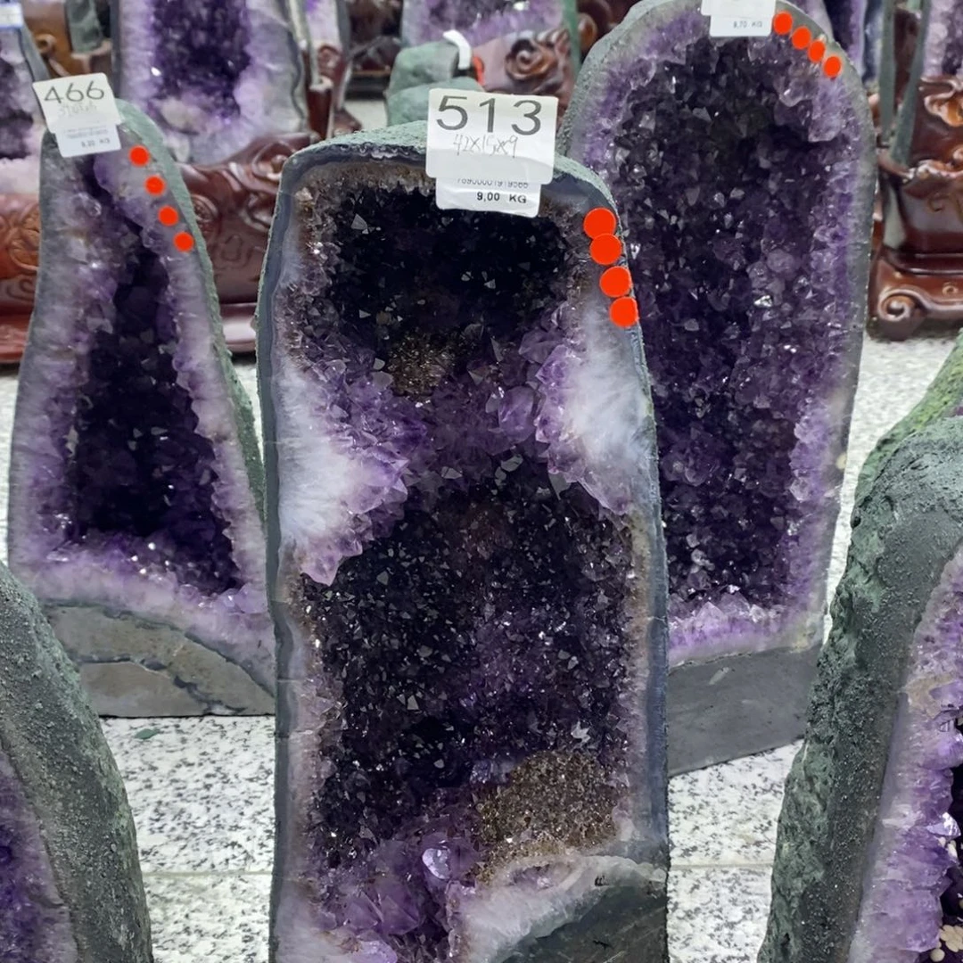 未镶嵌珠宝半成品紫晶513