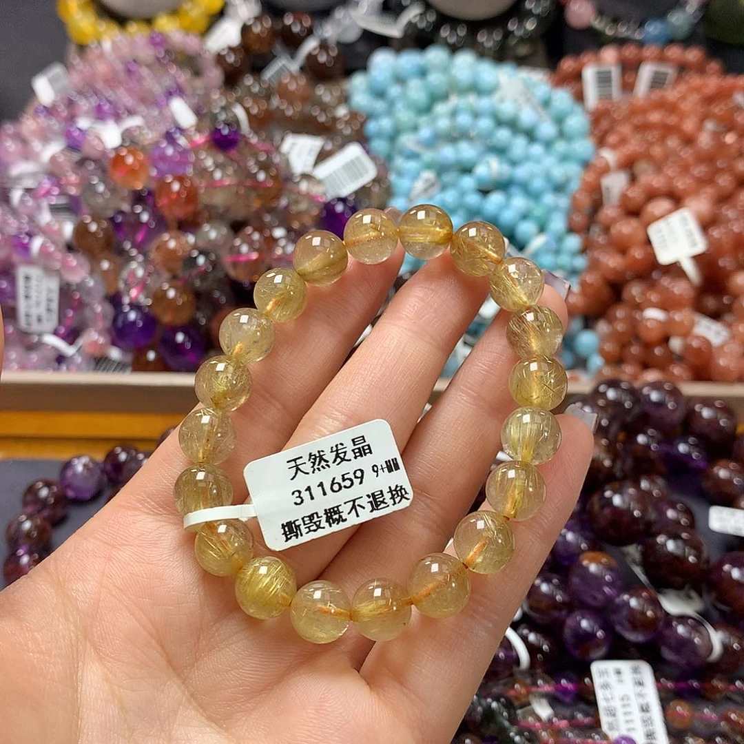 未镶嵌手链水晶，