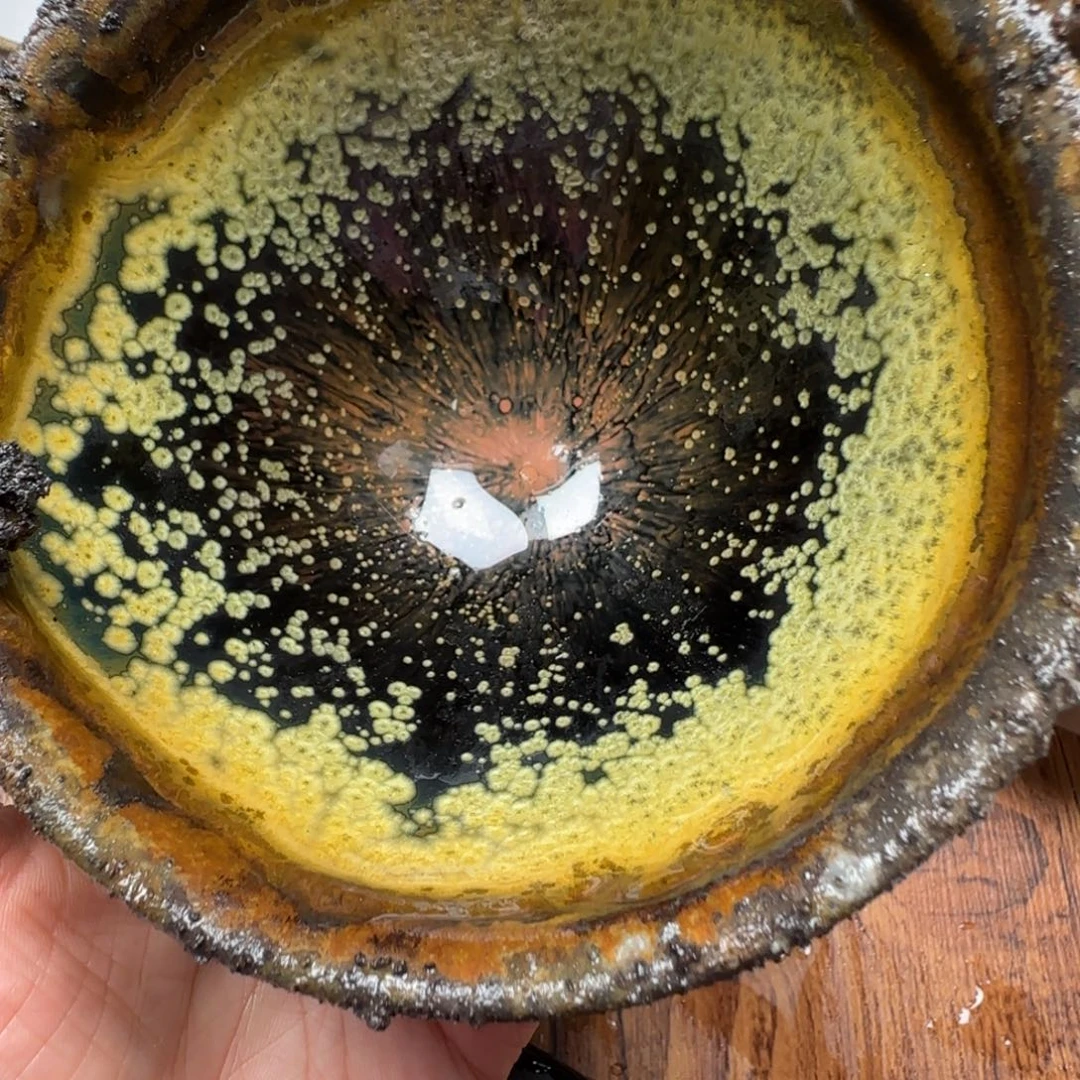 鑫***汇柴烧建盏茶盏茶杯89