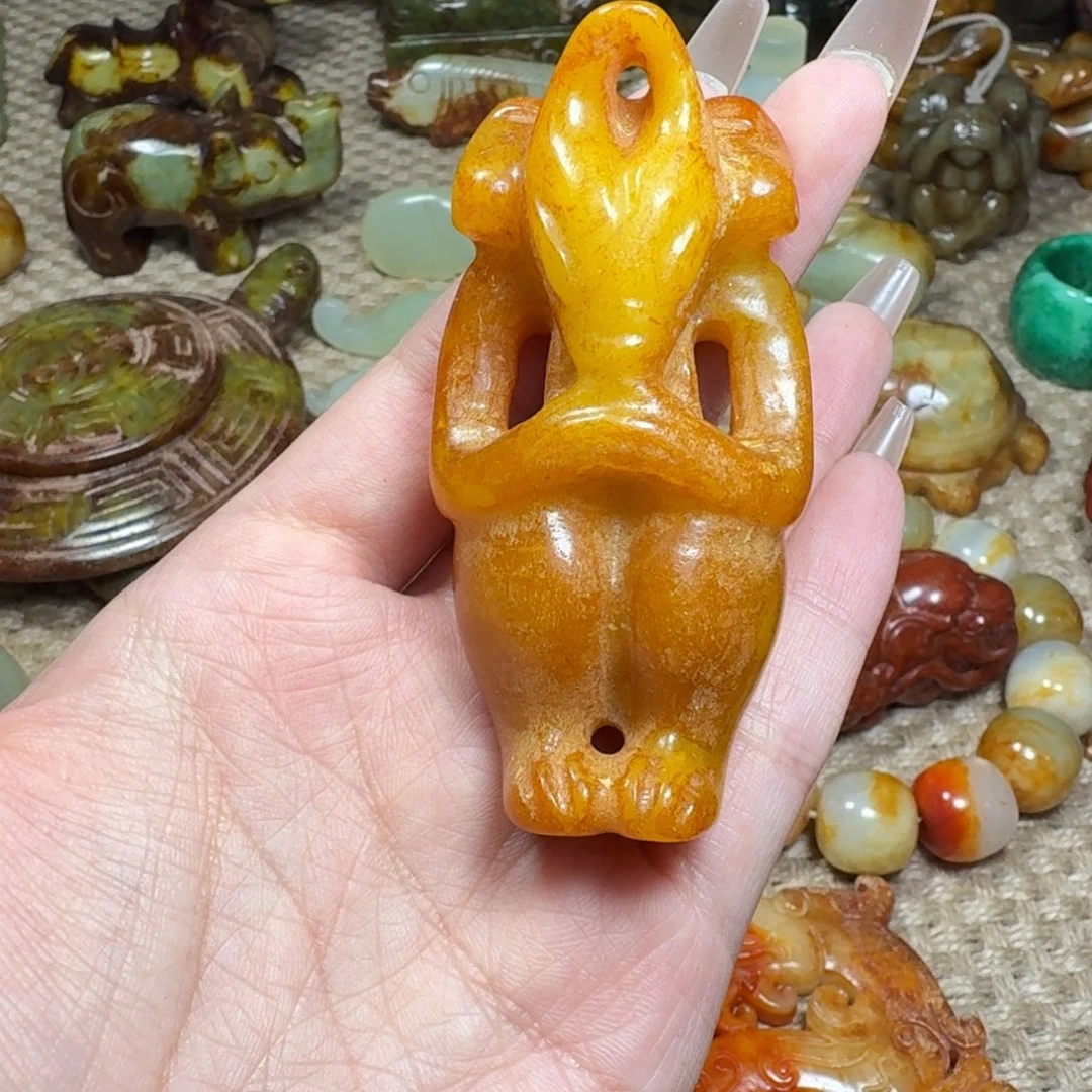 吊坠白玉菩提挂件