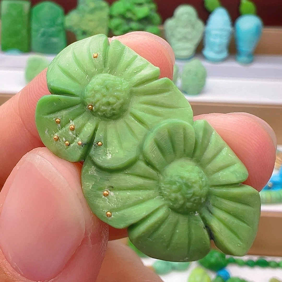 未镶嵌绿松石项链