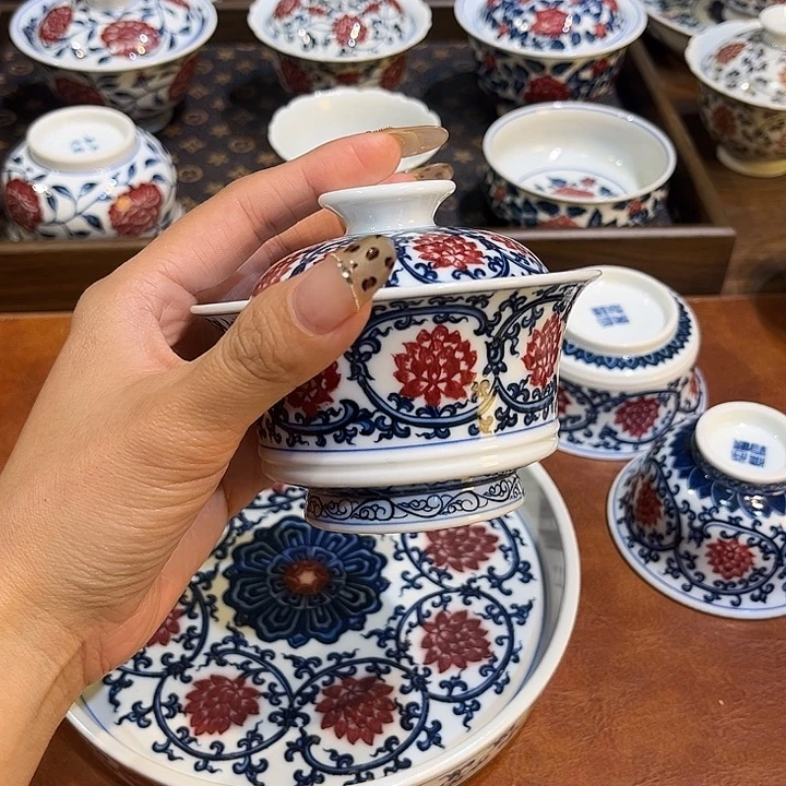 瓷片景德镇陶瓷手工手绘