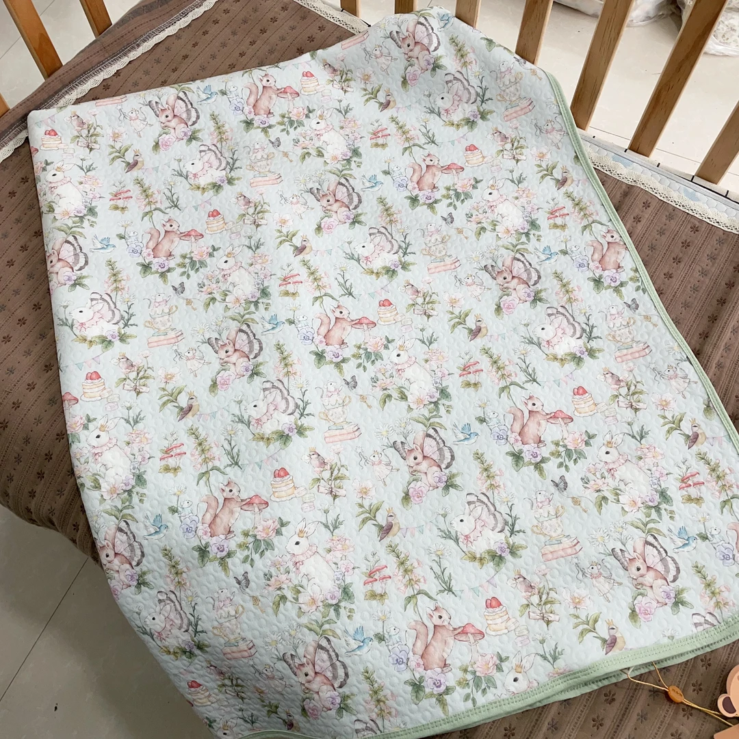 秋冬空气层隔尿垫儿童隔尿垫防水隔尿空气层秋冬款缩率8%左右