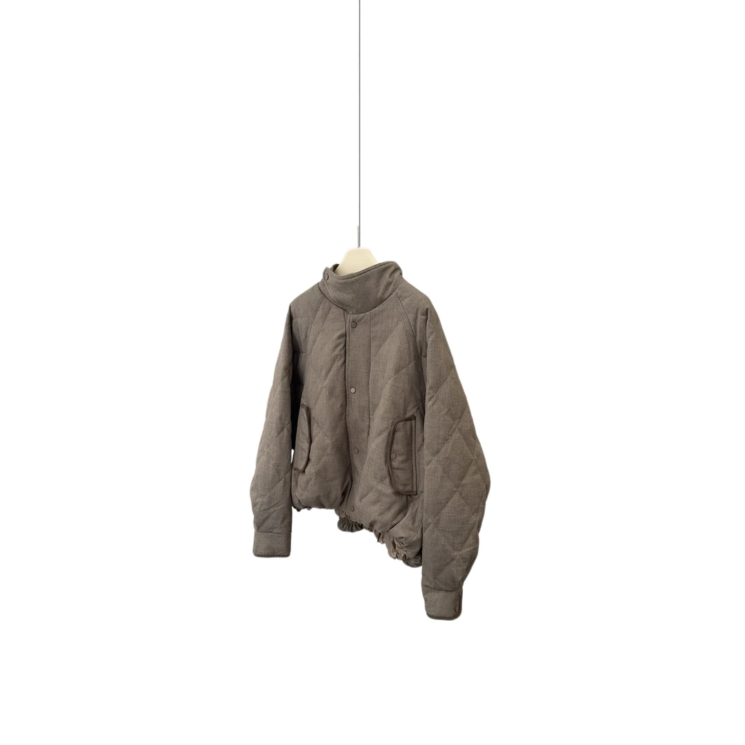 法单 新品羽绒外套设计师款女装