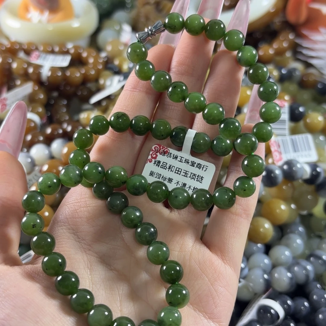 和田玉未镶嵌手链99