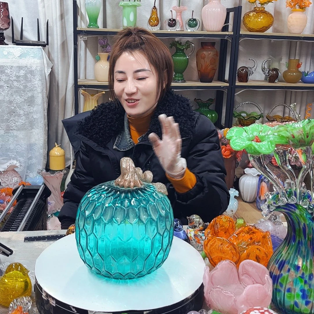 大南瓜不完美家悦琉璃工艺品