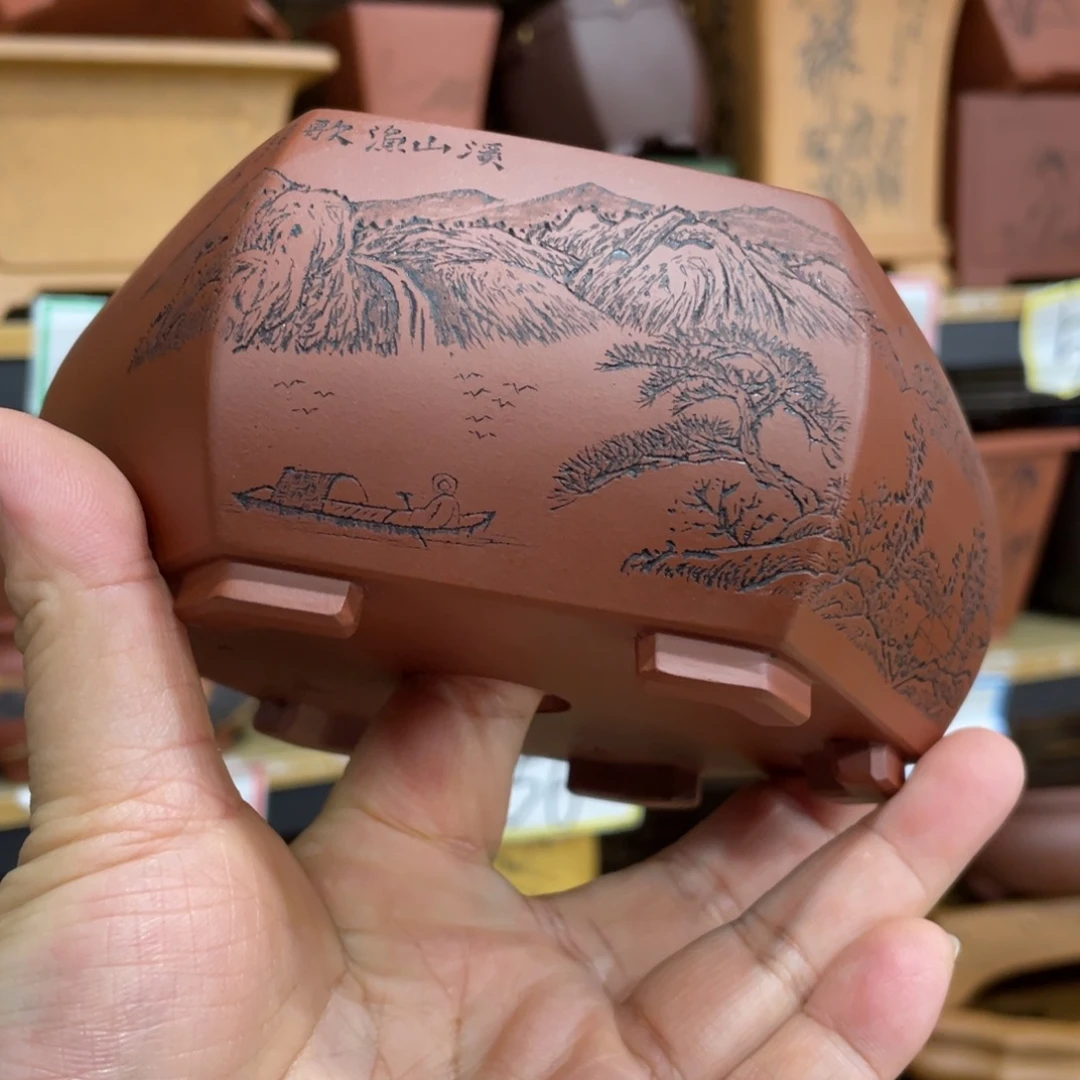 芬***子花盆紫砂紫砂花盆在这里