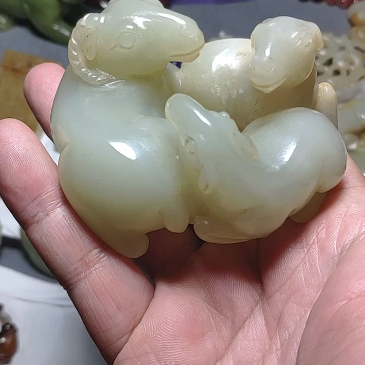 和田玉颈饰未镶嵌如**君