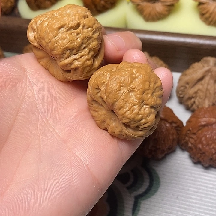 壮***4文玩核桃吊坠36蝉不退换