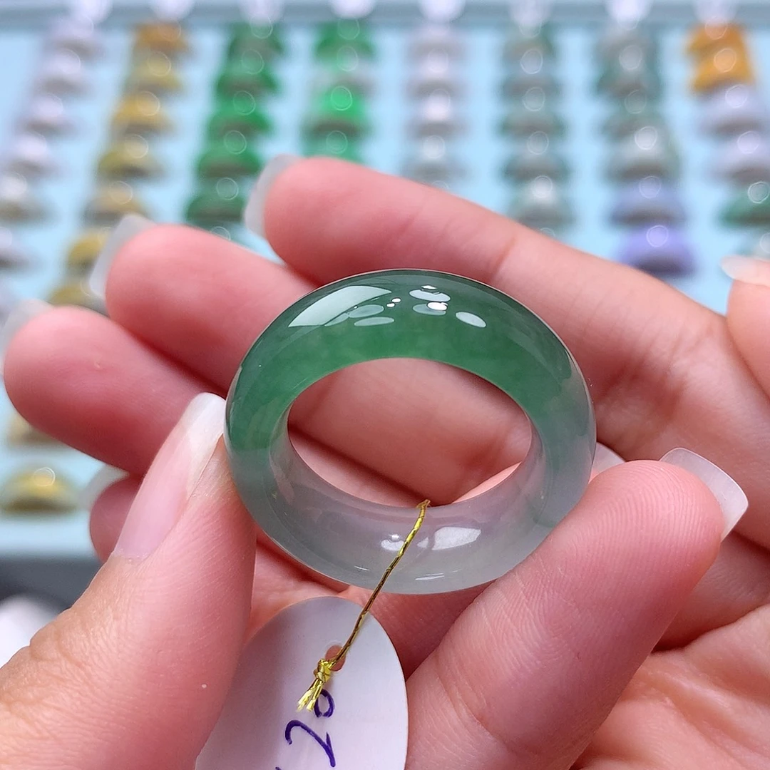 未镶嵌戒指翡翠1920圈