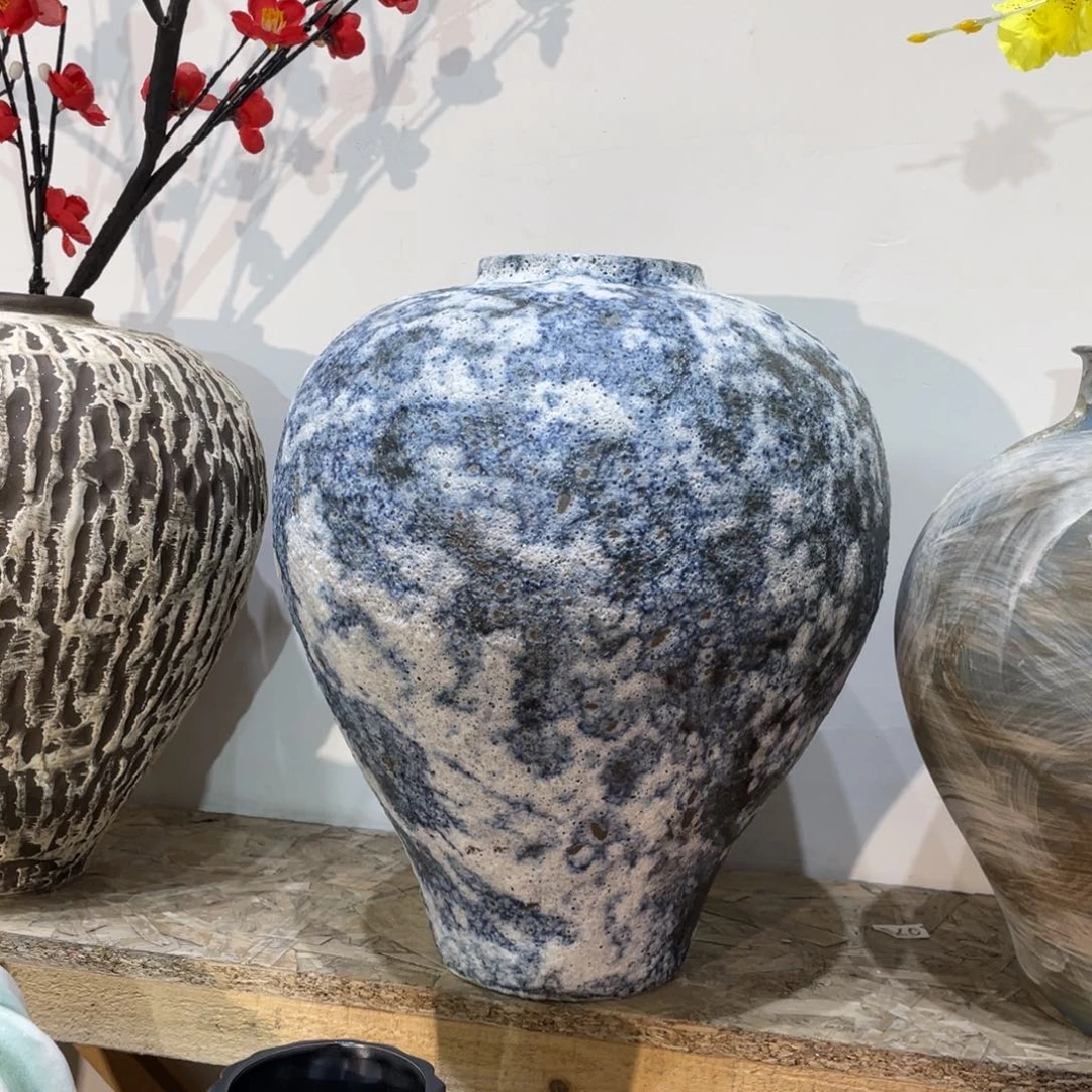 白泥花瓶景德镇陶瓷高度