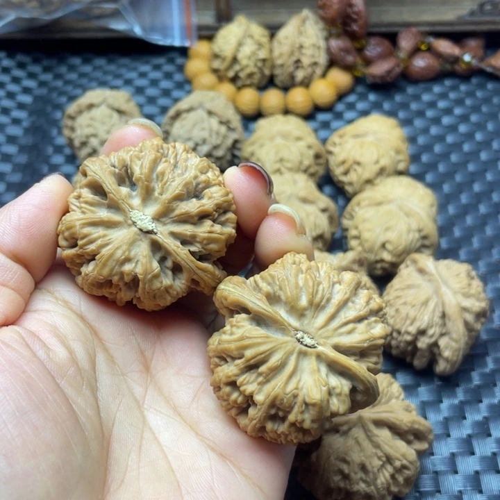善***缘吊坠文玩核桃粗筋尖歪