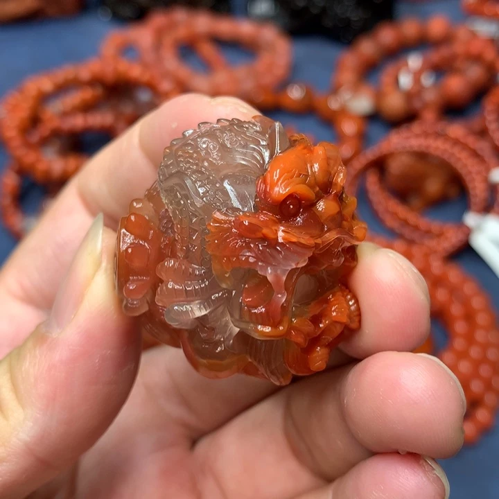 吊坠(不含链)未镶嵌南红玛瑙