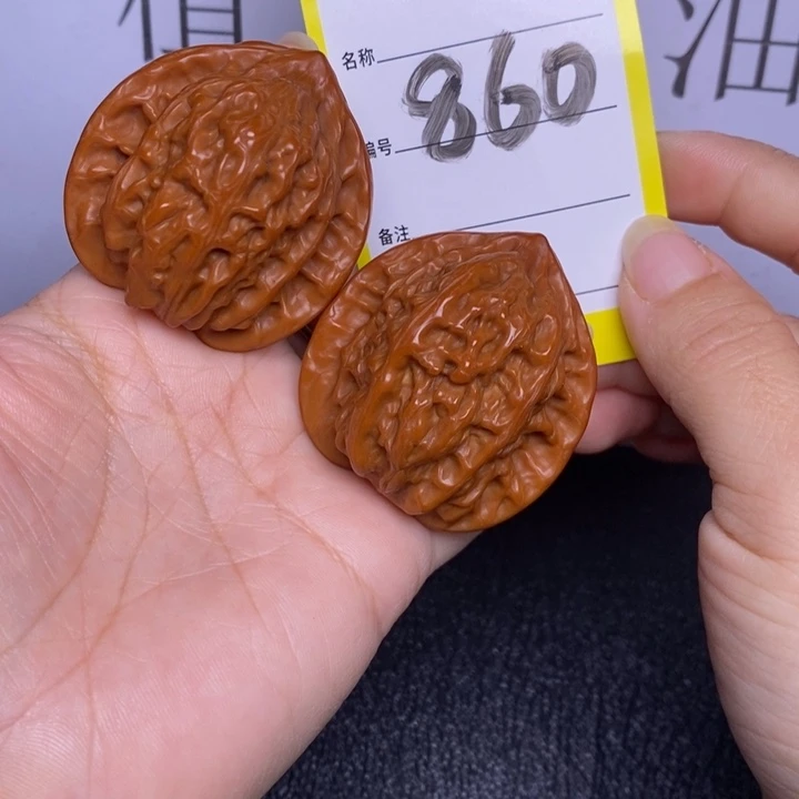 把件文玩核桃860/42公子帽