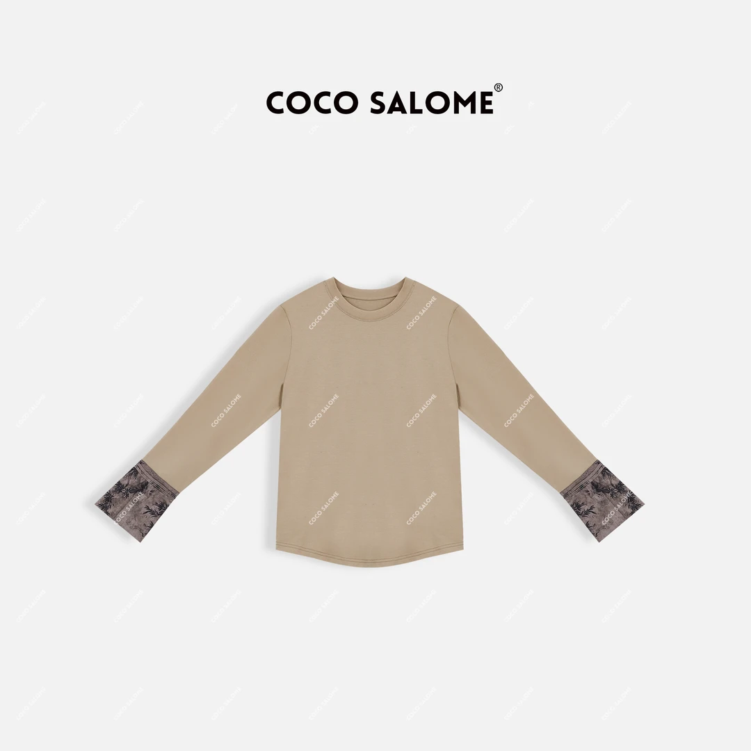 COCOSALOME⑥【巴黎诗人】冬季桑蚕丝针织显瘦洋气休闲装打底衫909H