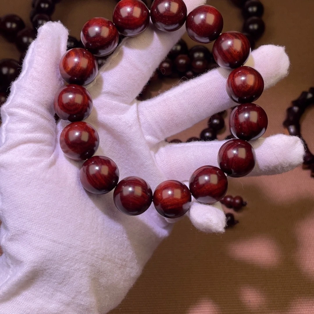 檀香紫檀（小叶紫檀）原生态1.5帝王泥料无胶无油老料单圈