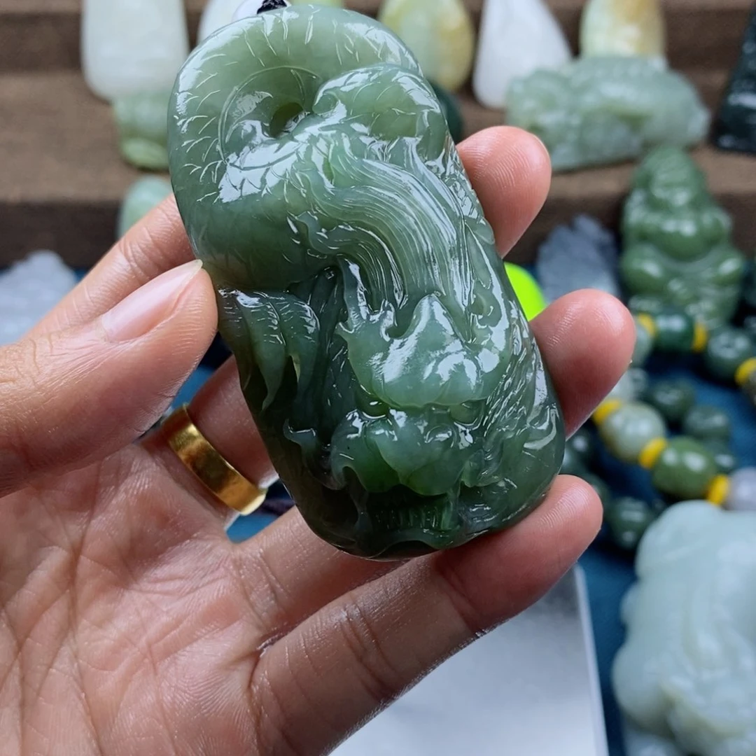 未镶嵌和田玉珠宝奇石红***膏