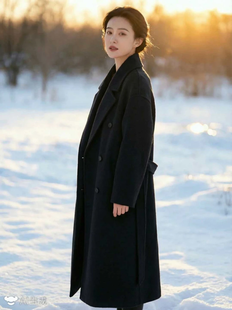 3001-3200编码 勿占单 冬季中长款 双面羊毛呢子大衣 （非图片款）