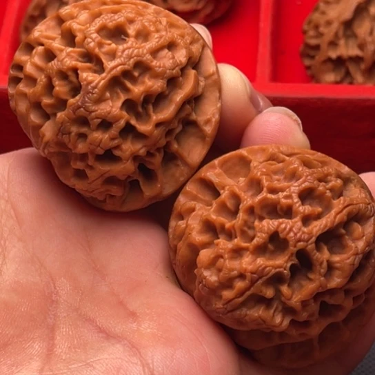 文玩核桃把件秦岭山脉核桃