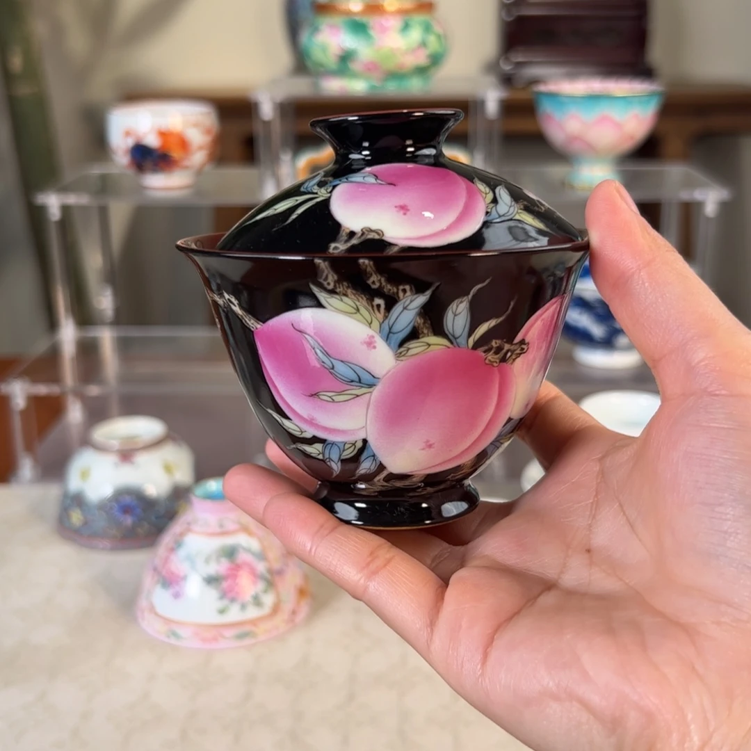 纯手工手绘 高端茶器
