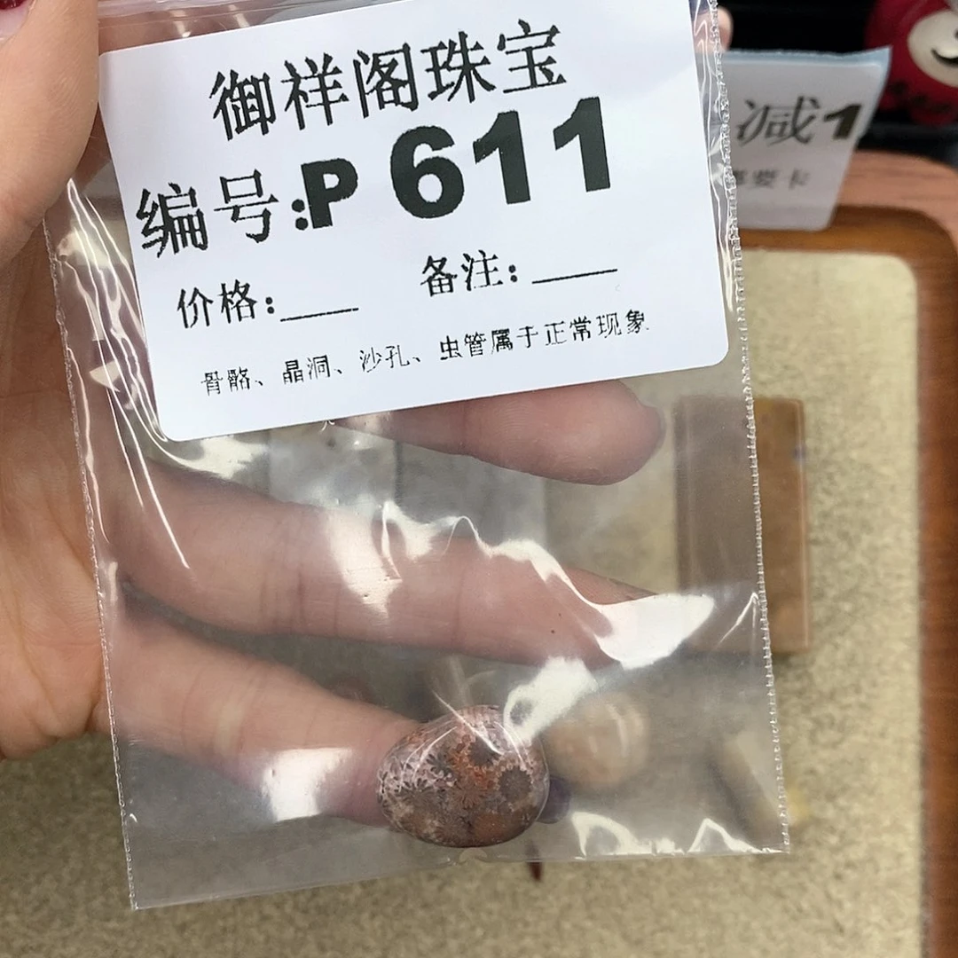 硅化珊瑚（珊瑚玉）P未镶嵌?