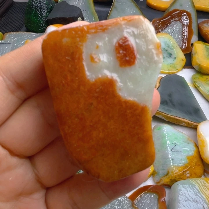 翡翠未镶嵌挂件翡翠