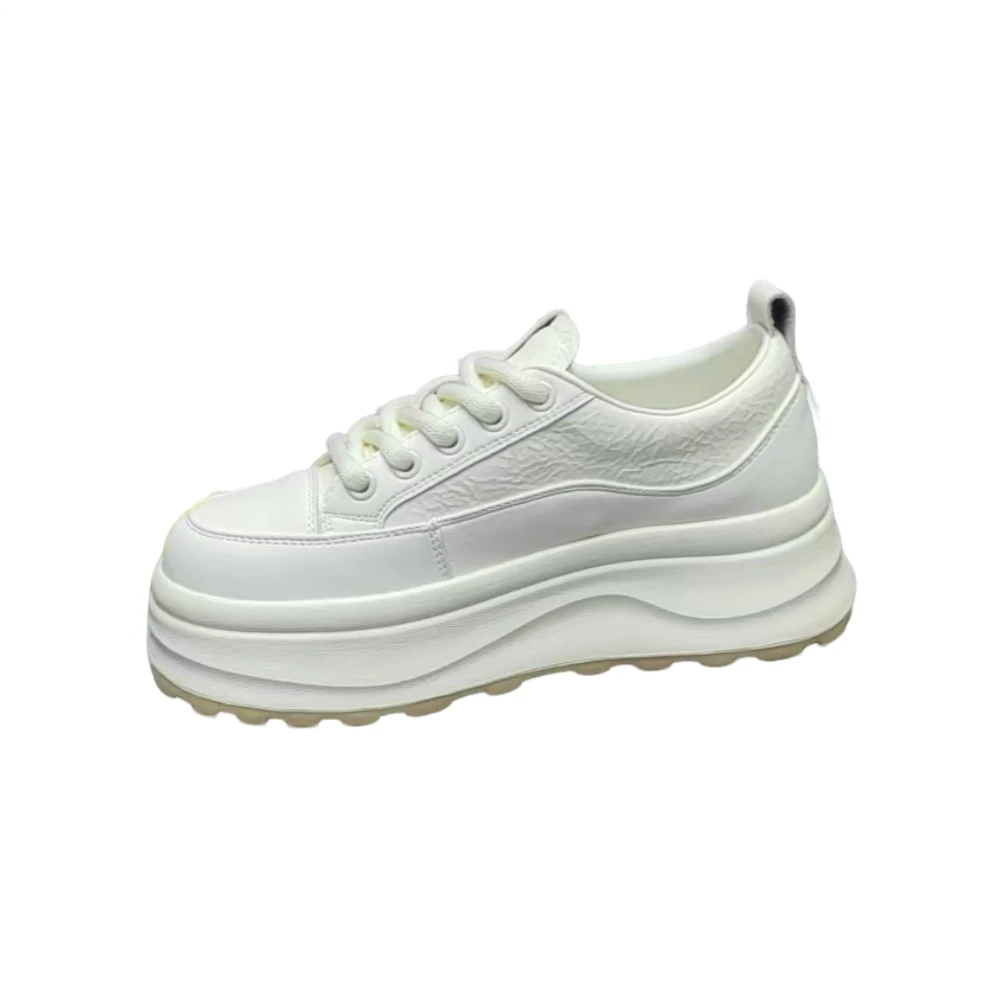 286-3  25682真皮厚底小白鞋 （标准尺码）**米