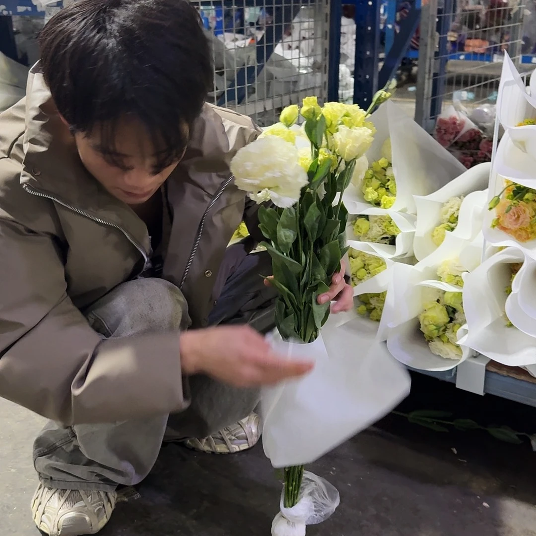 白色洋桔梗400克1份