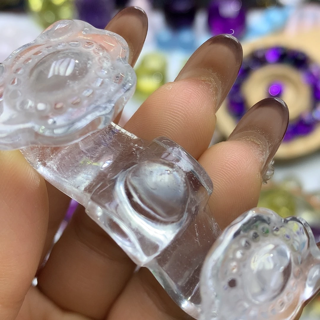 水晶珠宝半成品未镶嵌