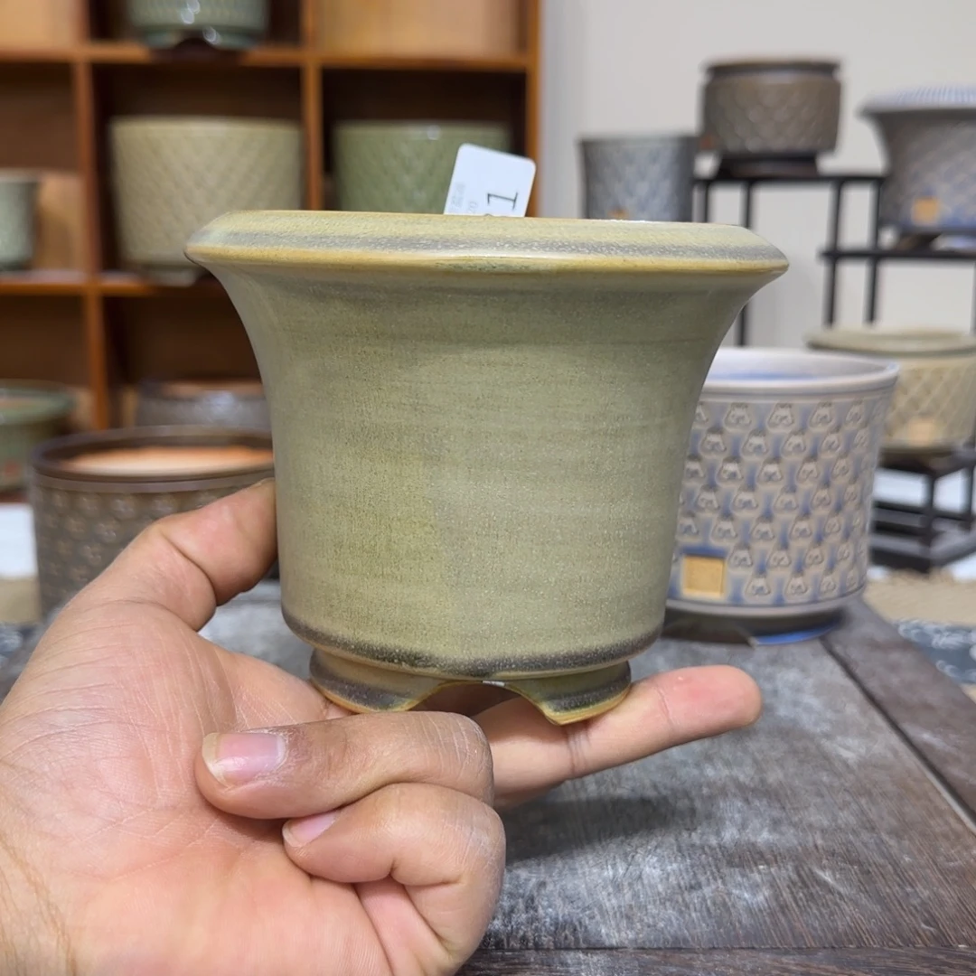 手工花盆 081 内口口径 10.5 cm