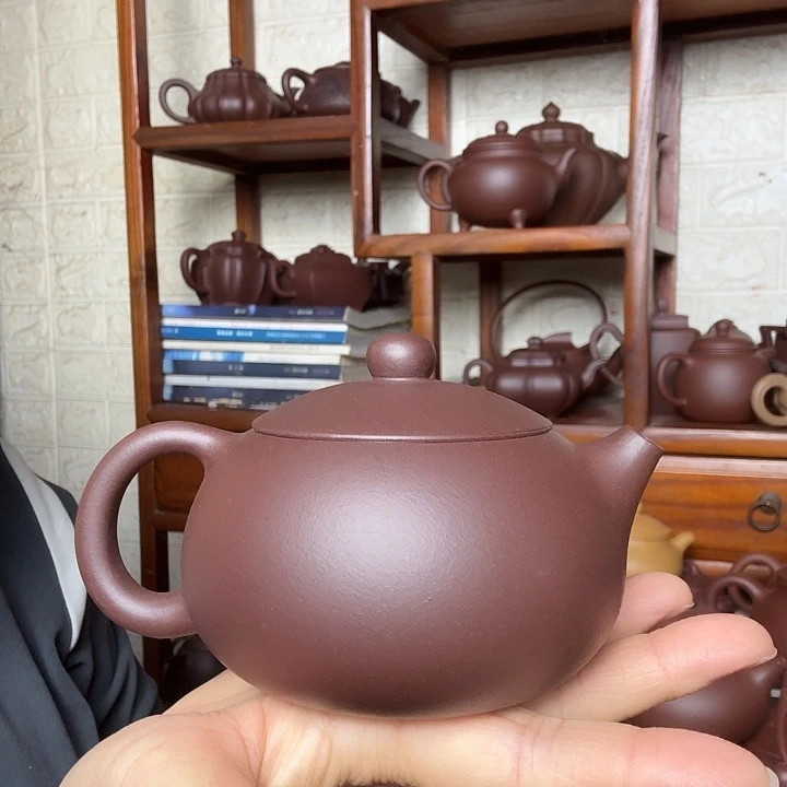 用***1茶壶紫砂西施300cc半手工