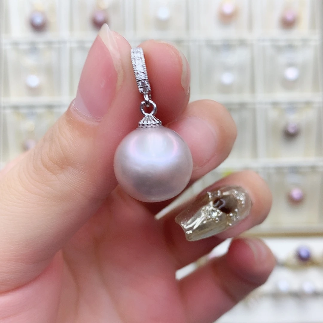 淡水珍珠吊坠(赠链)合金