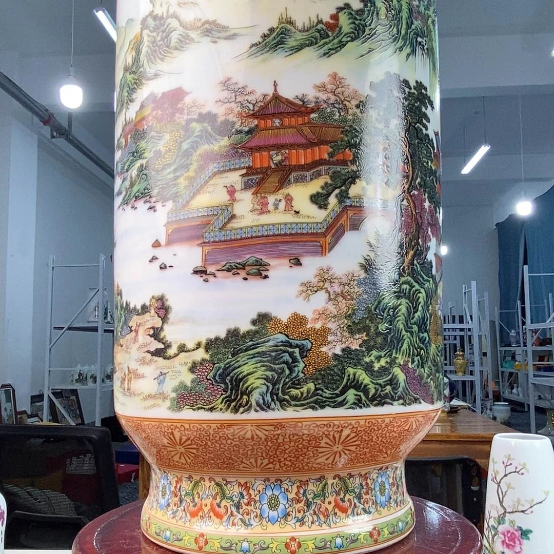 景德镇花瓶陶瓷摆件