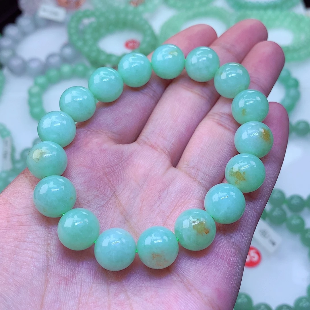 翡翠未镶嵌毛衣链卡12