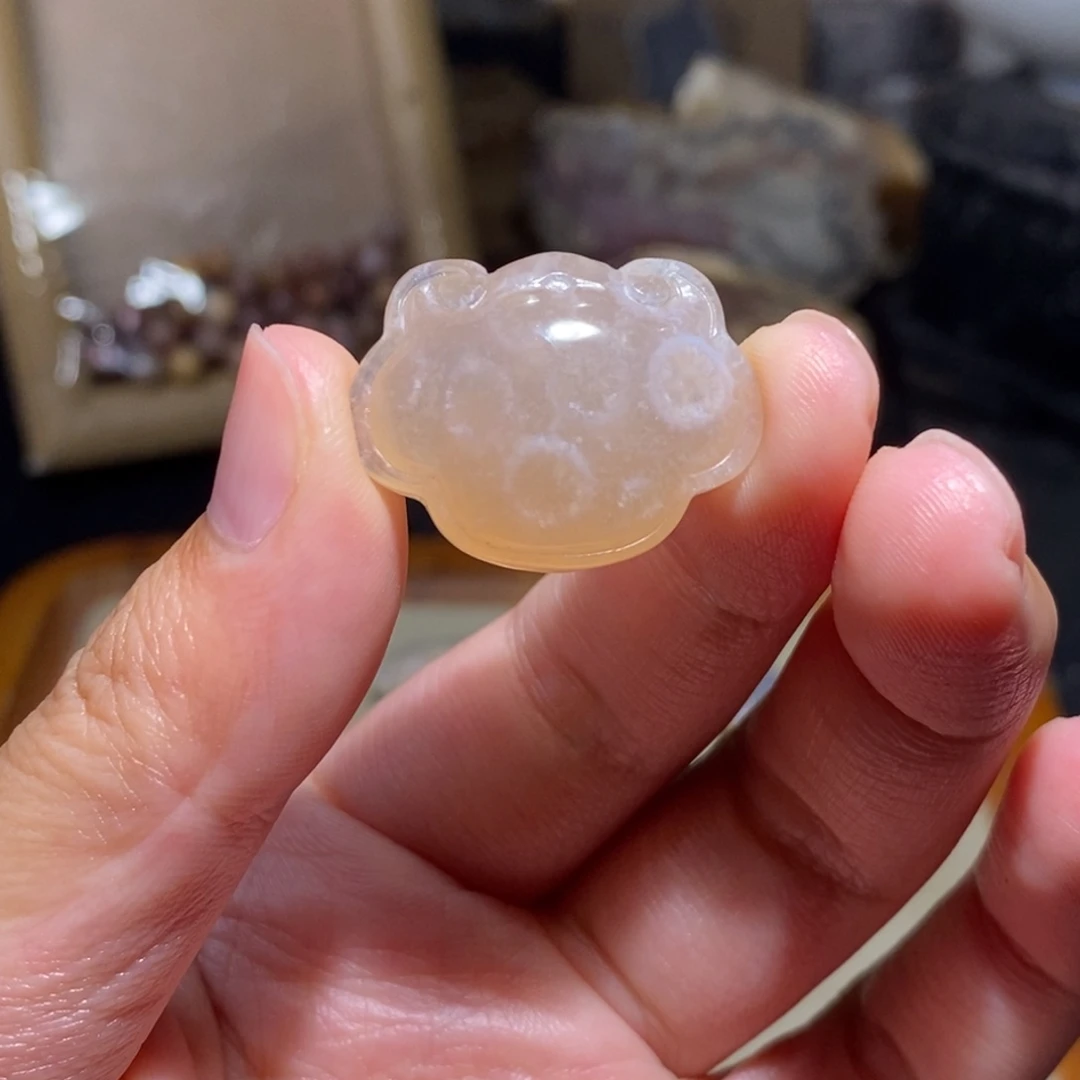 【闪购商品】硅化玉珊瑚玉未镶嵌