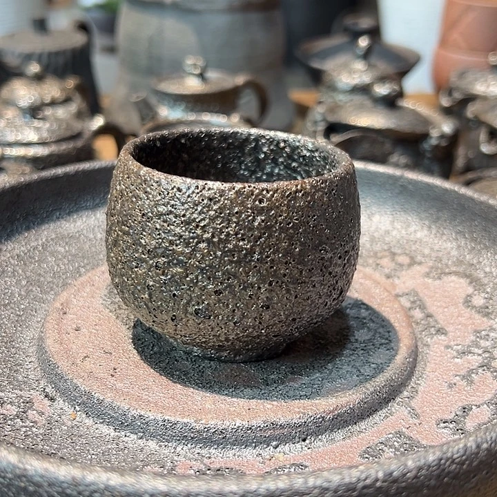 长***里白膳泥和独连碳荥经黑砂主人杯一个