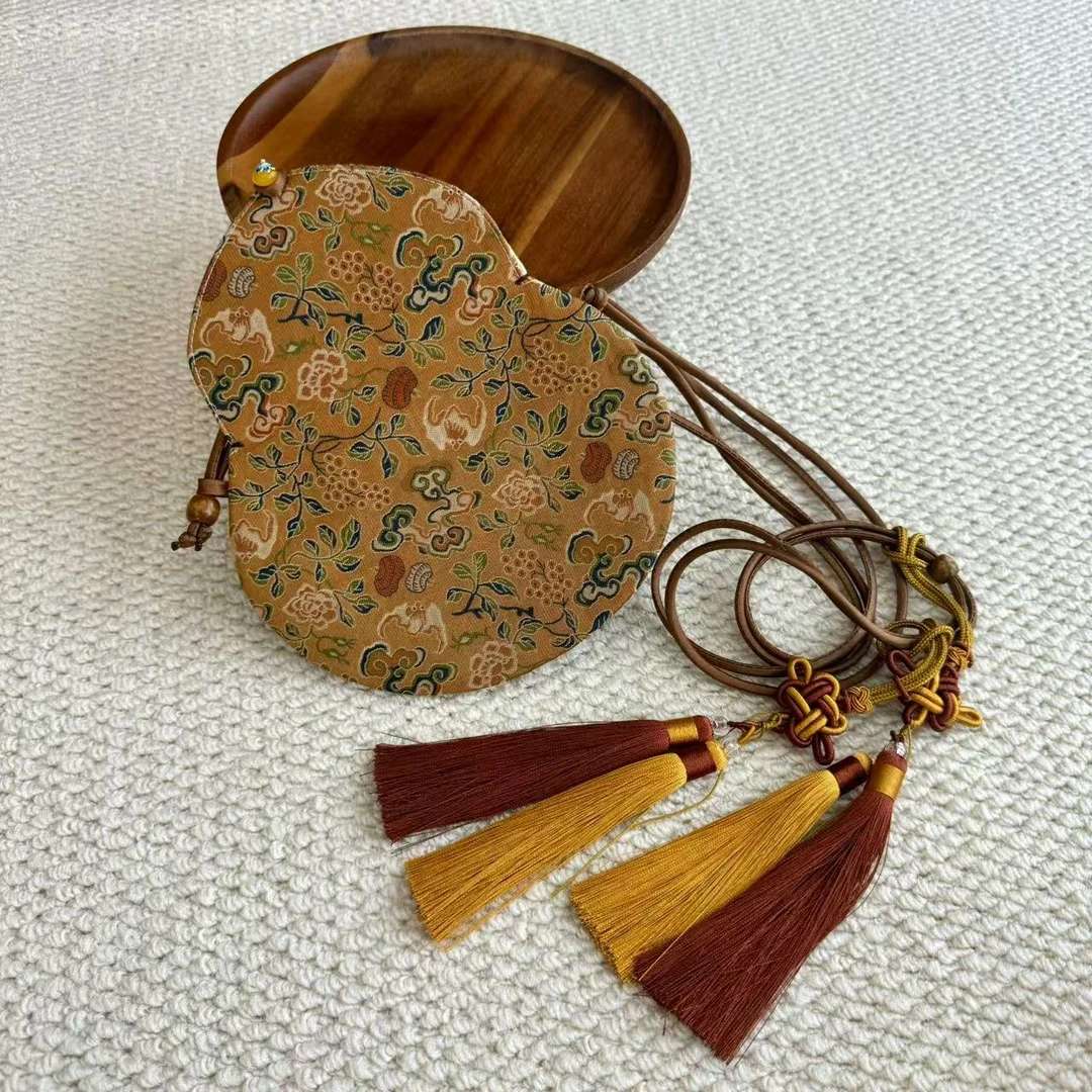 山.尔【福琅】宋锦百搭葫芦包