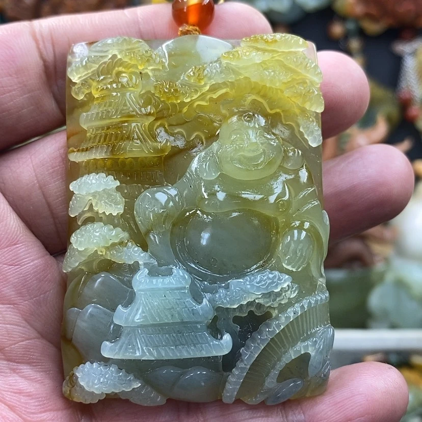【闪购商品】未镶嵌岫玉吊坠
