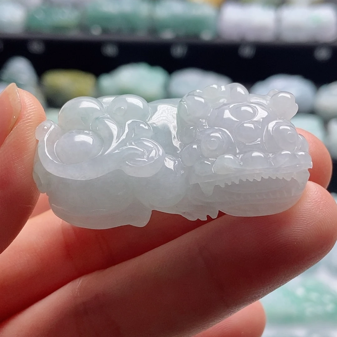 颈饰未镶嵌翡翠翡翠貔貅