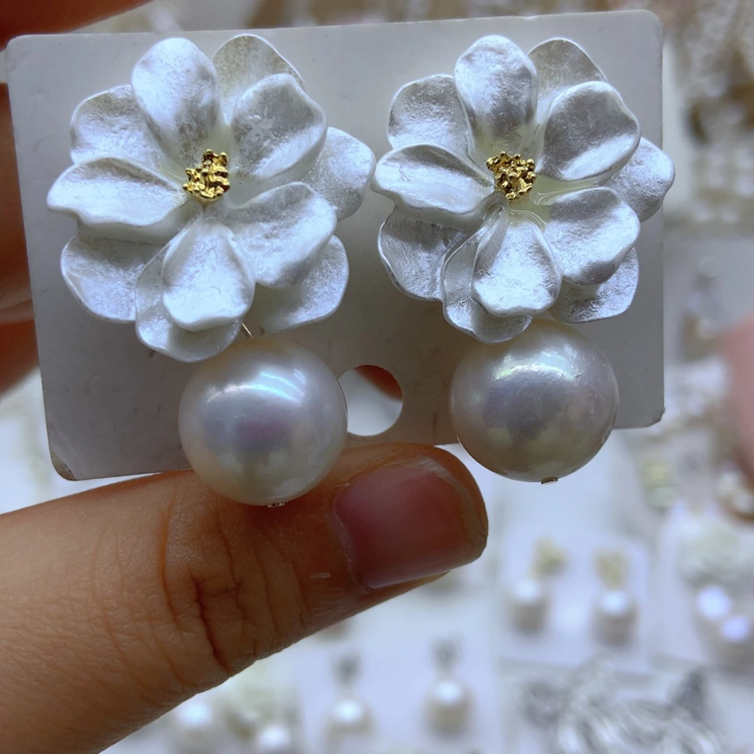 耳饰未镶嵌淡水珍珠