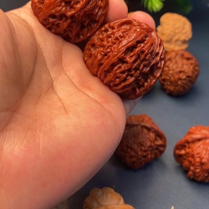 葡****把件文玩核桃南江石柠檬茶