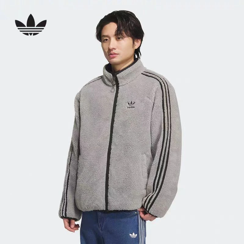 【陕西利和正品保障】adidas阿迪达斯双面y羽绒服男子羊羔绒KS6072