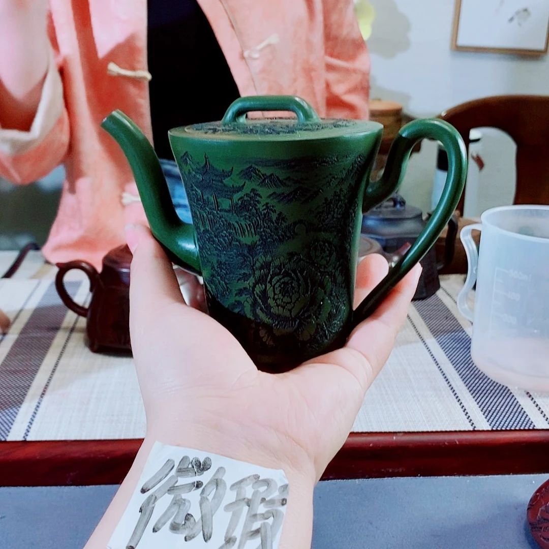 茶壶紫砂宜兴紫砂壶和我一样