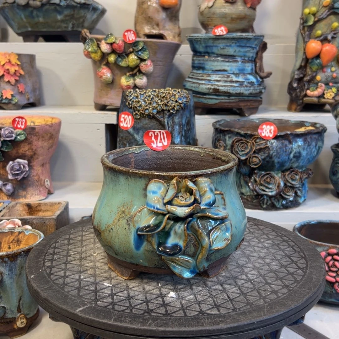 320 号陶然花器手工花盆