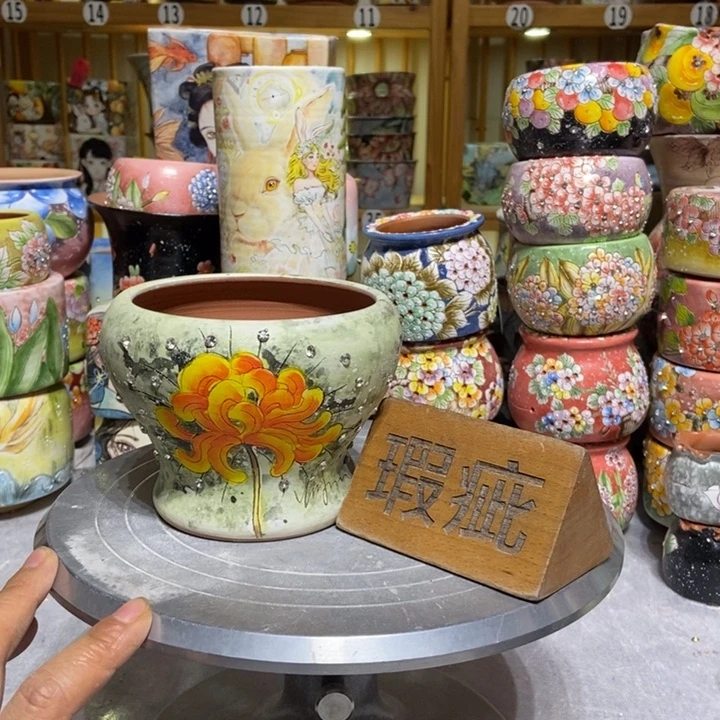 景德镇艺术手绘作品