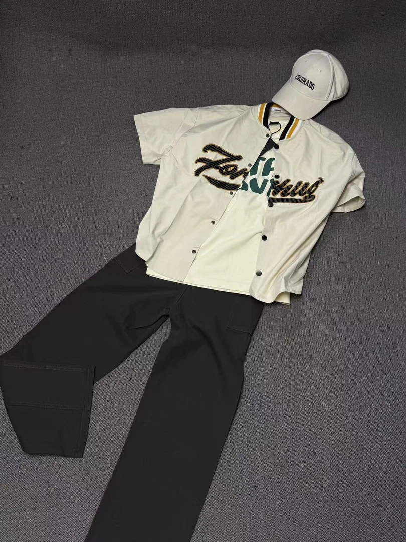 【玖喜】【定制备注编码下单】孤品国潮T恤套装NO退NO换定制衣服孤品