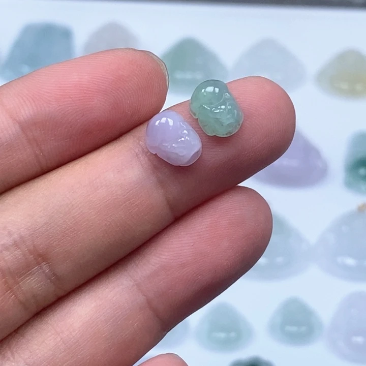 S***e翡翠未镶嵌颈饰34