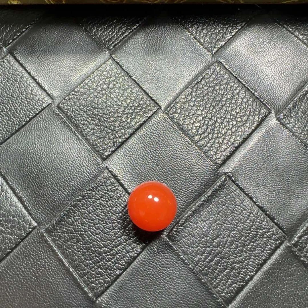 南红玛瑙未镶嵌单珠15mm➕