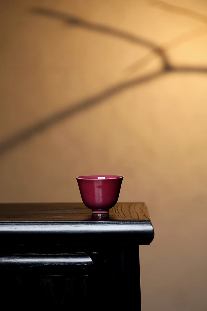 葛记瑶珍紫砂胎高端主人杯紫气东来鼓形杯容量110cc茶杯