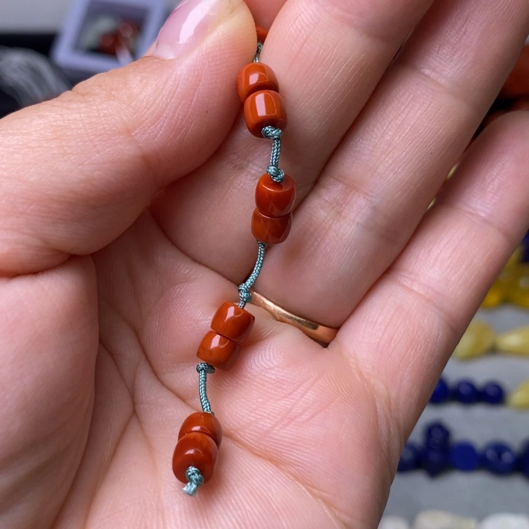 南红玛瑙圆珠未镶嵌